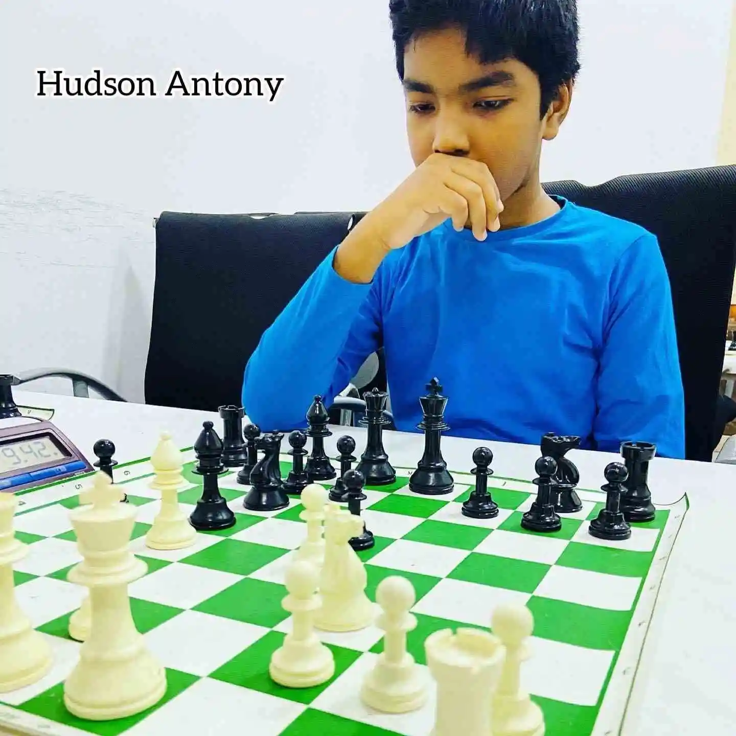 Students Achievements (Before May 2023) - Academy Student Hudson Antony Achieve Fide Rating