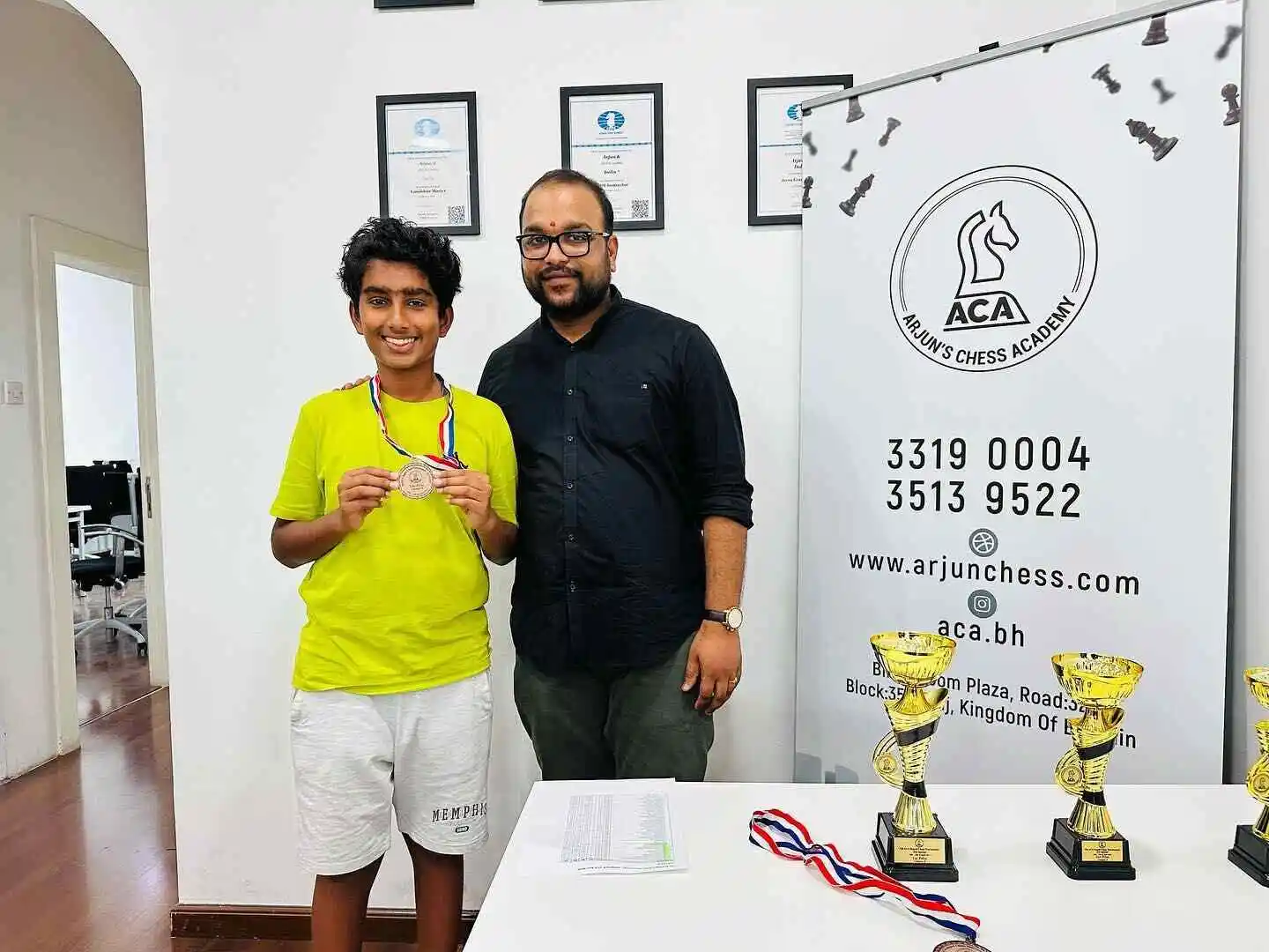 Students Achievements (May) - 5th ACA Rapid Chess Tournament - Eid Special Category B winner 4