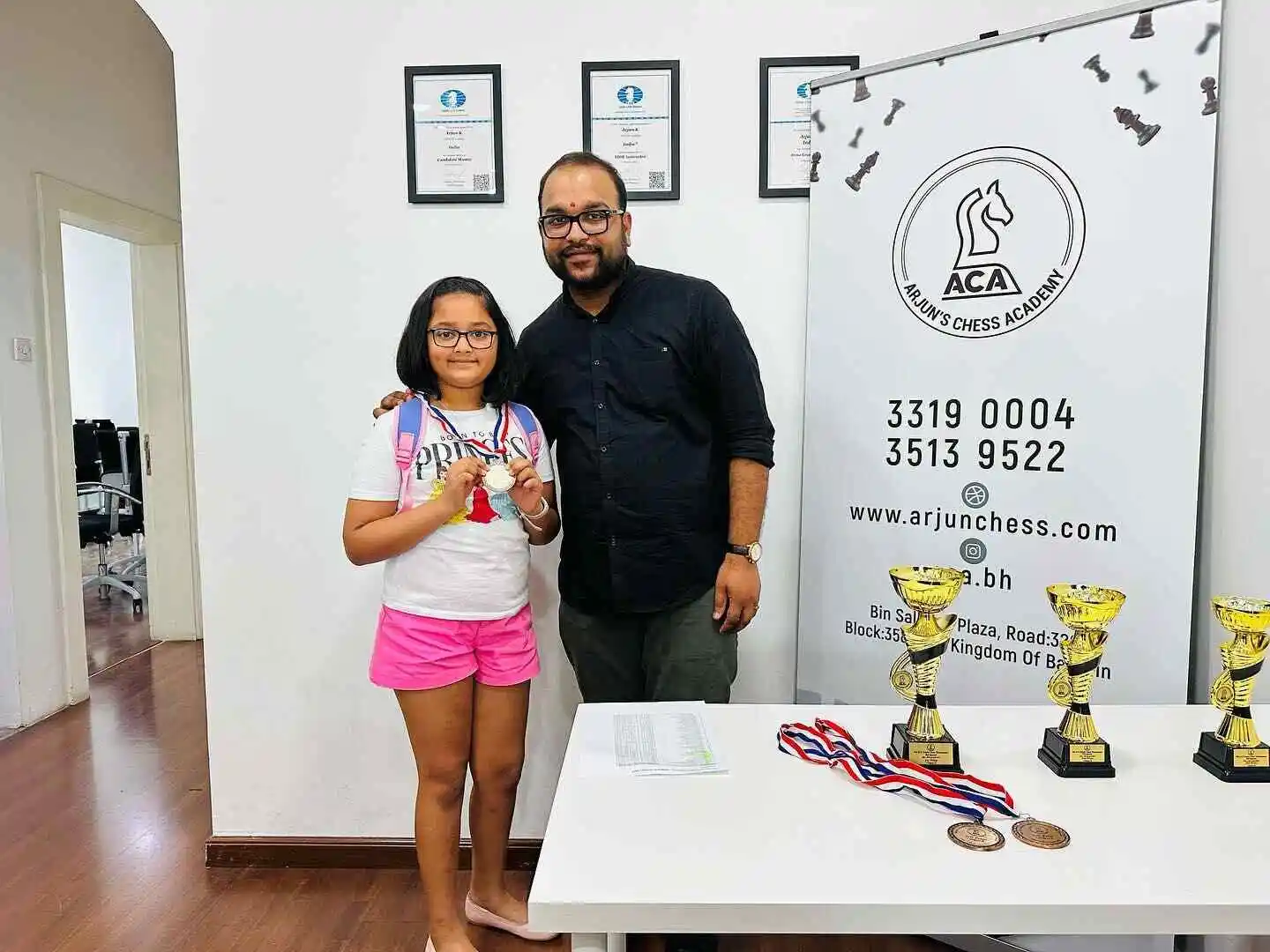 Students Achievements (May) - 5th ACA Rapid Chess Tournament - Eid Special Category B winner 7.1