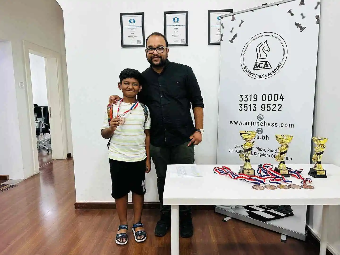 Students Achievements (May) - 5th ACA Rapid Chess Tournament - Eid Special Category B winner 8
