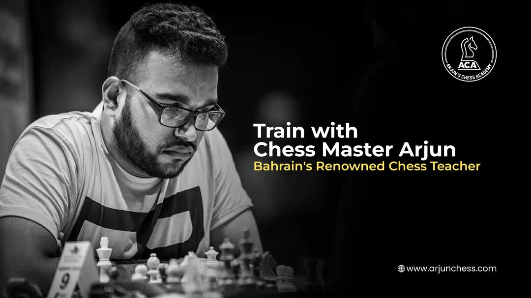 Train with Chess Master Arjun, Bahrain's Renowned Chess Teacher